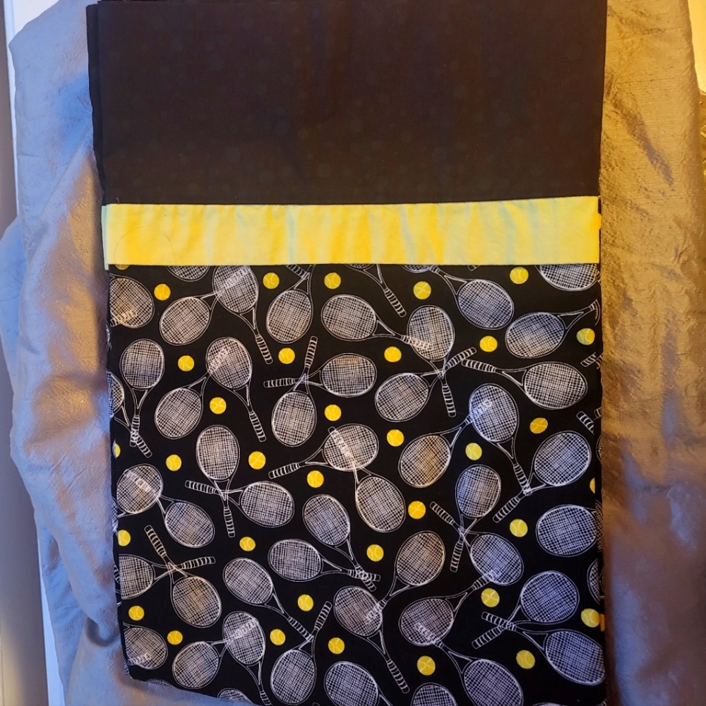 Tennis Handmade Pillow Case NWOT